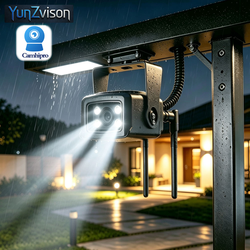 Ip Camera Outdoor 4K - Zewnętrzna kamera IP do monitoringu, obsługująca
