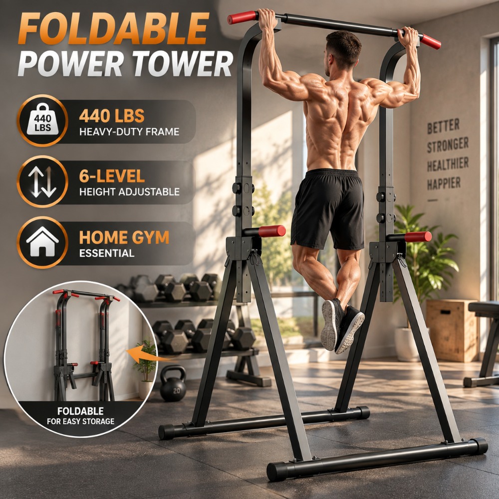 Home Security Training - Składana wieża do ćwiczeń stojących do