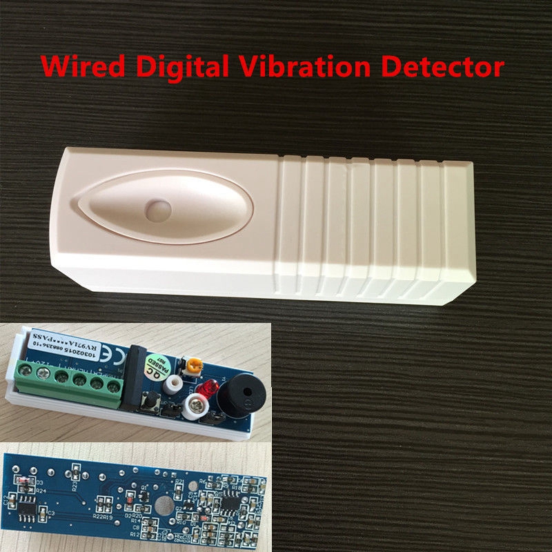 Home Security With Alarm - 1 SZT. Inteligentny Cyfrowy Przewodowy Detektor