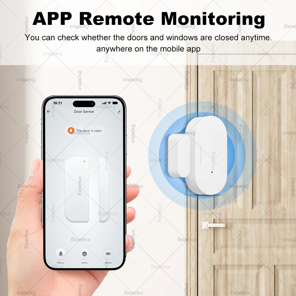Zigbee 3.0 czujnik okna drzwi  – Home Security With Alarm recenzja i cena