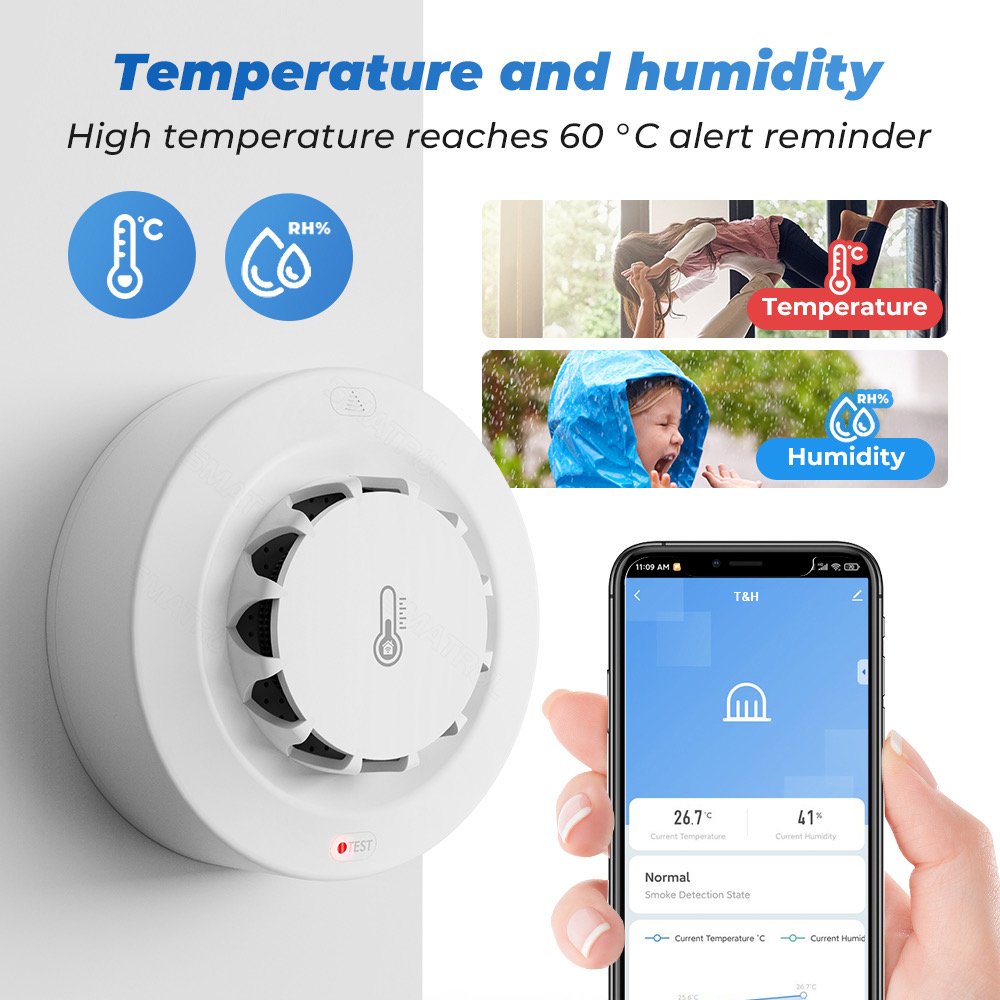 Czujnik temperatury i wilgotno – Home Security With Alarm recenzja i cena