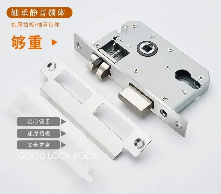 Złoty zamek do drzwi wewnętrzn – Home Security Door Lock recenzja i cena