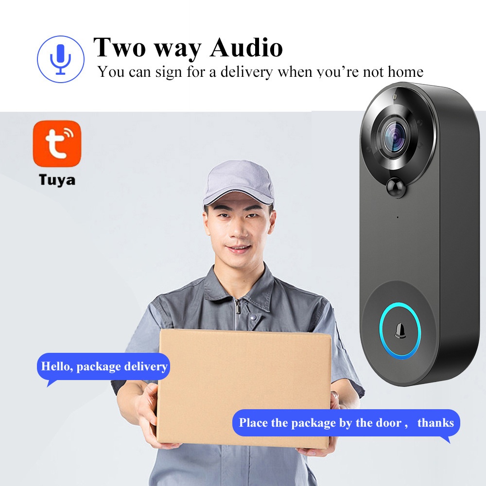 Tuya Bezprzewodowy Dzwonek do  – Home Security Tech recenzja i cena