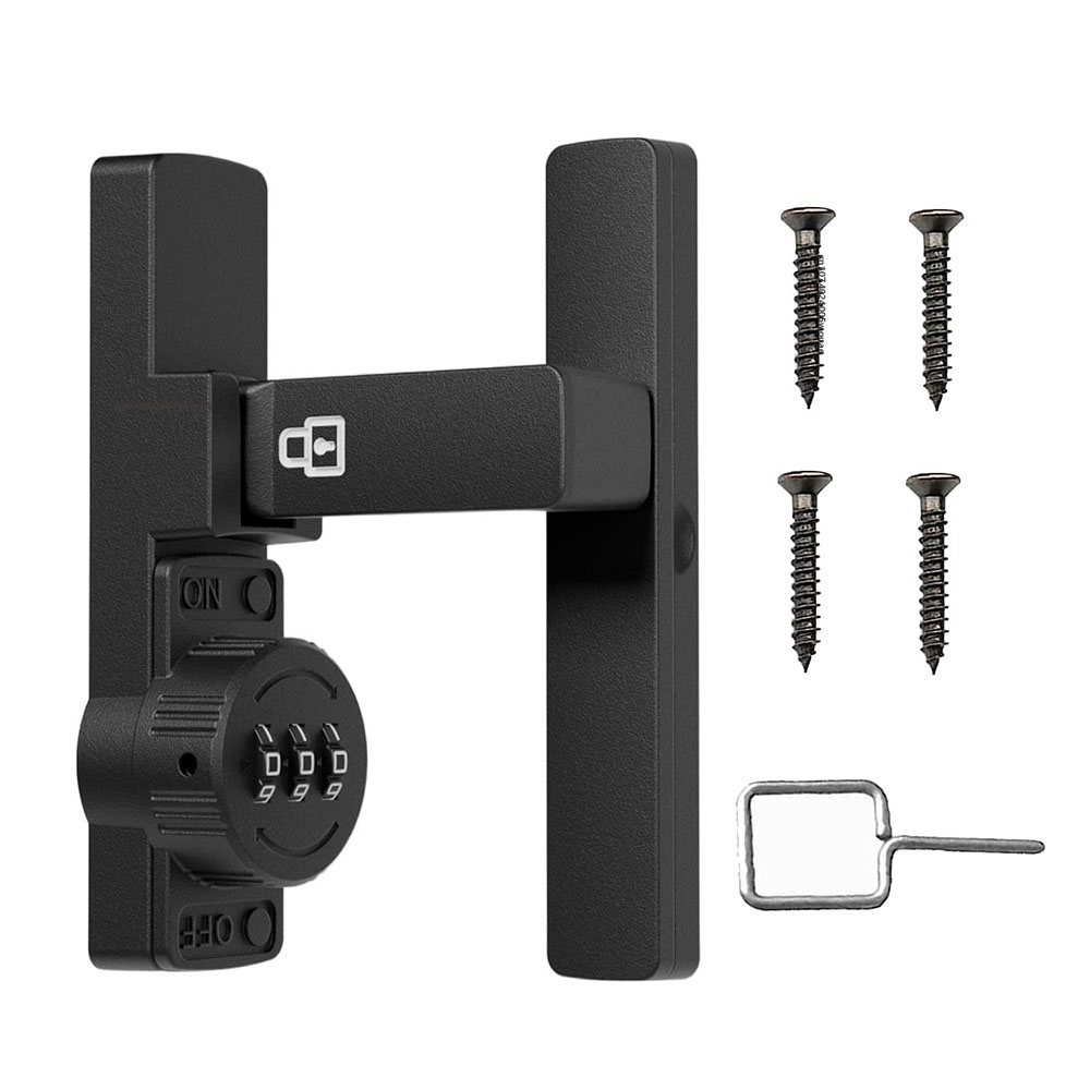 Zamek do drzwi przesuwnych, 3- – Home Security Door Lock recenzja i cena
