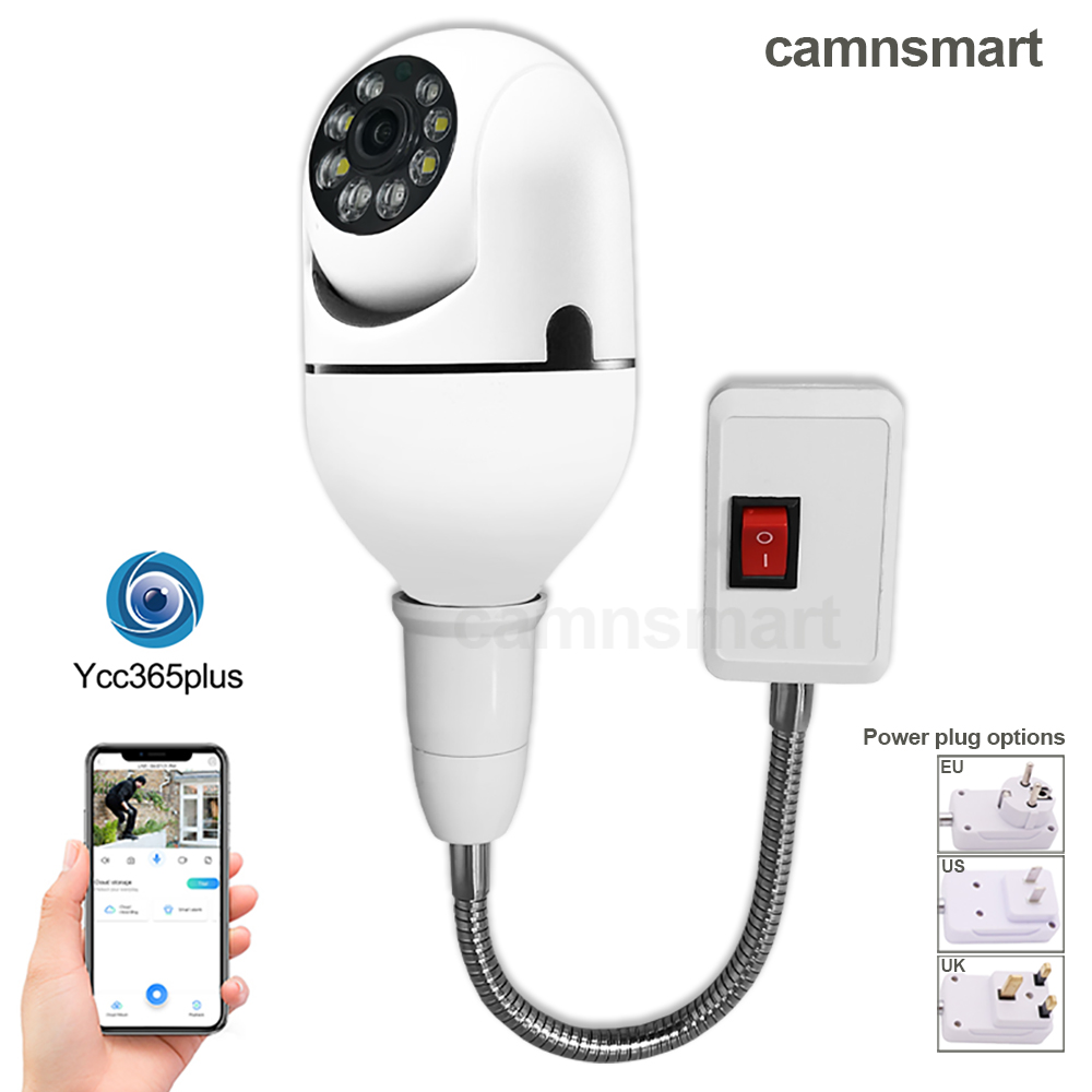 3MP Mini kamera Wifi E27 żarów – Home Security Uk recenzja i cena