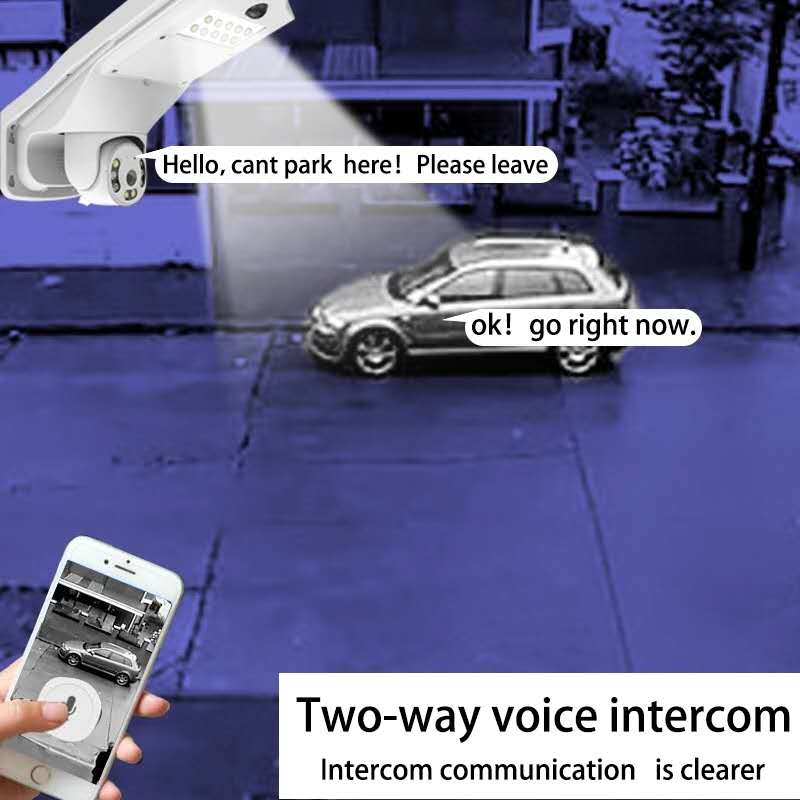 Kamera IP 2MP 1080P V380Pro z  – Home Security Flood Lights recenzja i cena