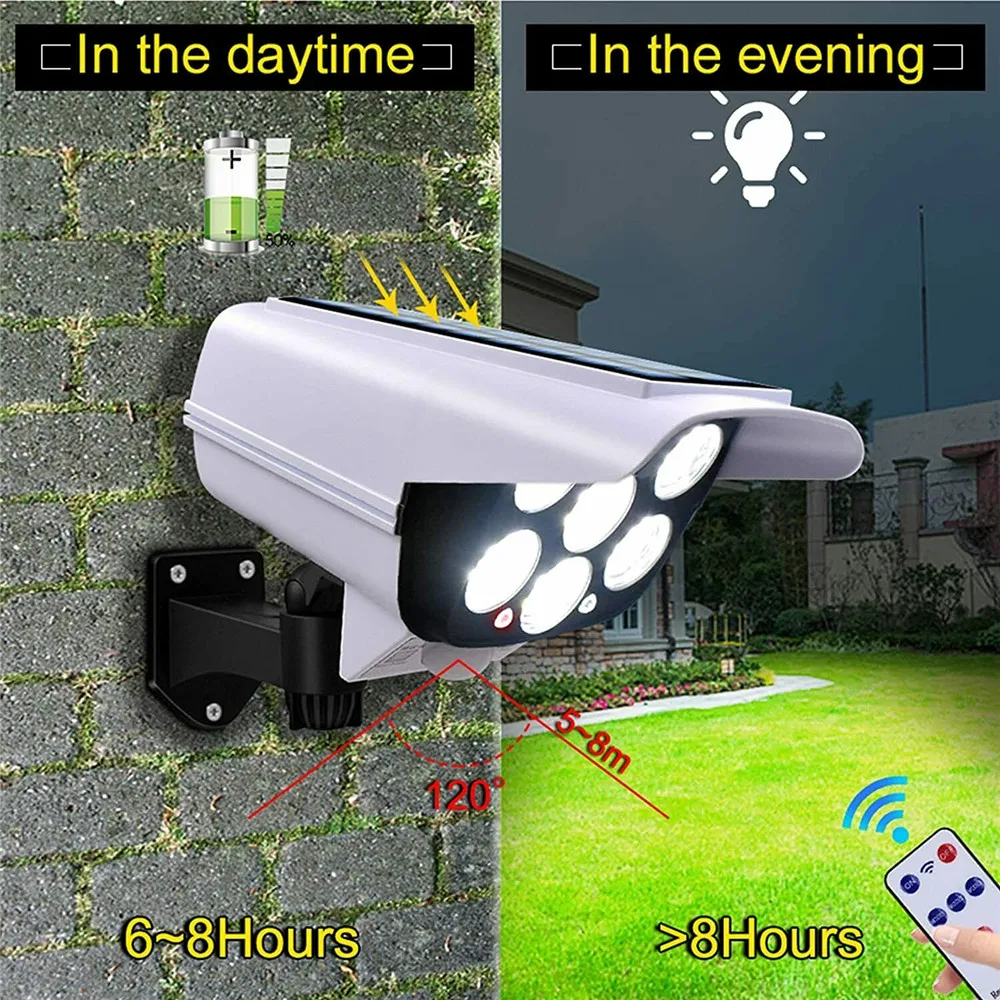 Zewnętrzna lampa słoneczna z c – Home Security Flood Lights recenzja i cena