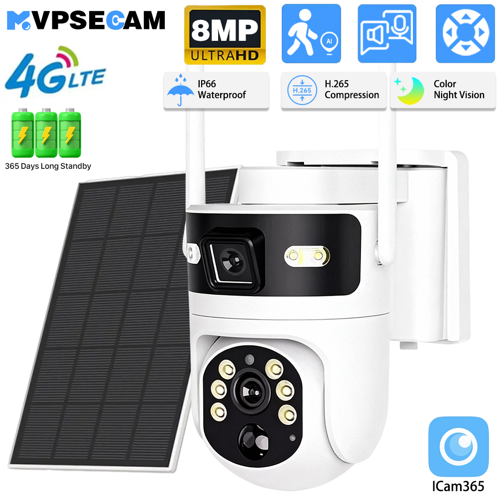 Kamera IP PTZ 8MP 4K z kartą S – Ip Camera Outdoor 4K recenzja i cena