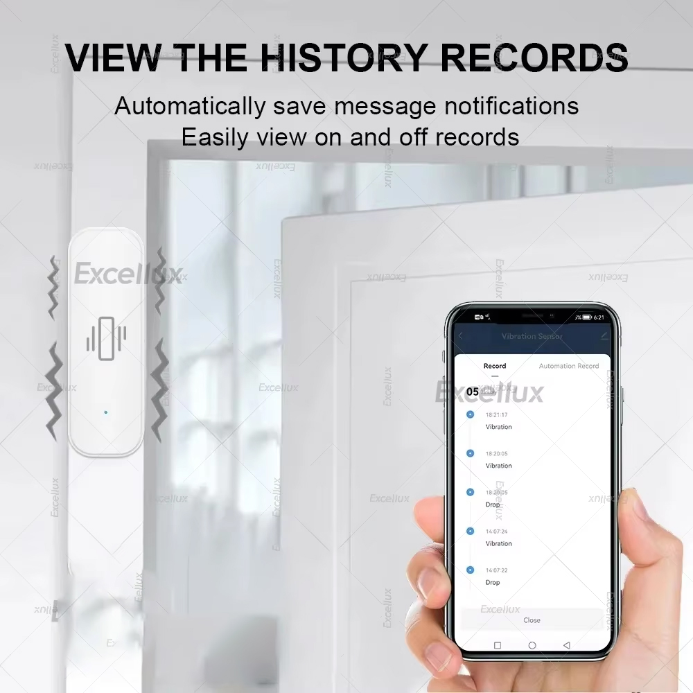 Inteligentny czujnik wibracji  – Home Security With Alarm recenzja i cena
