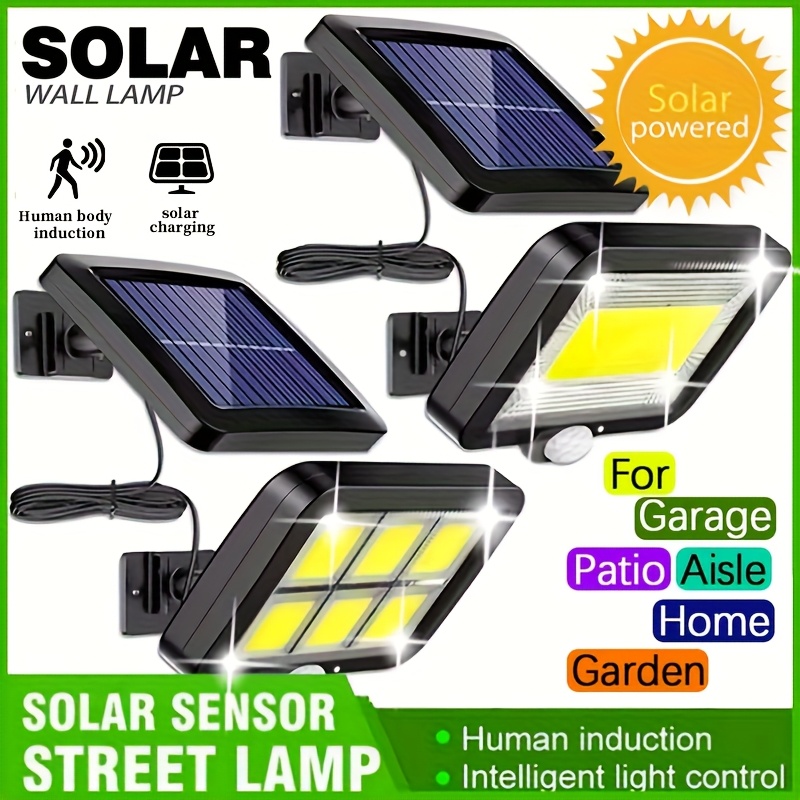 Lampa solarna LED naścienna z  – Home Security Flood Lights recenzja i cena