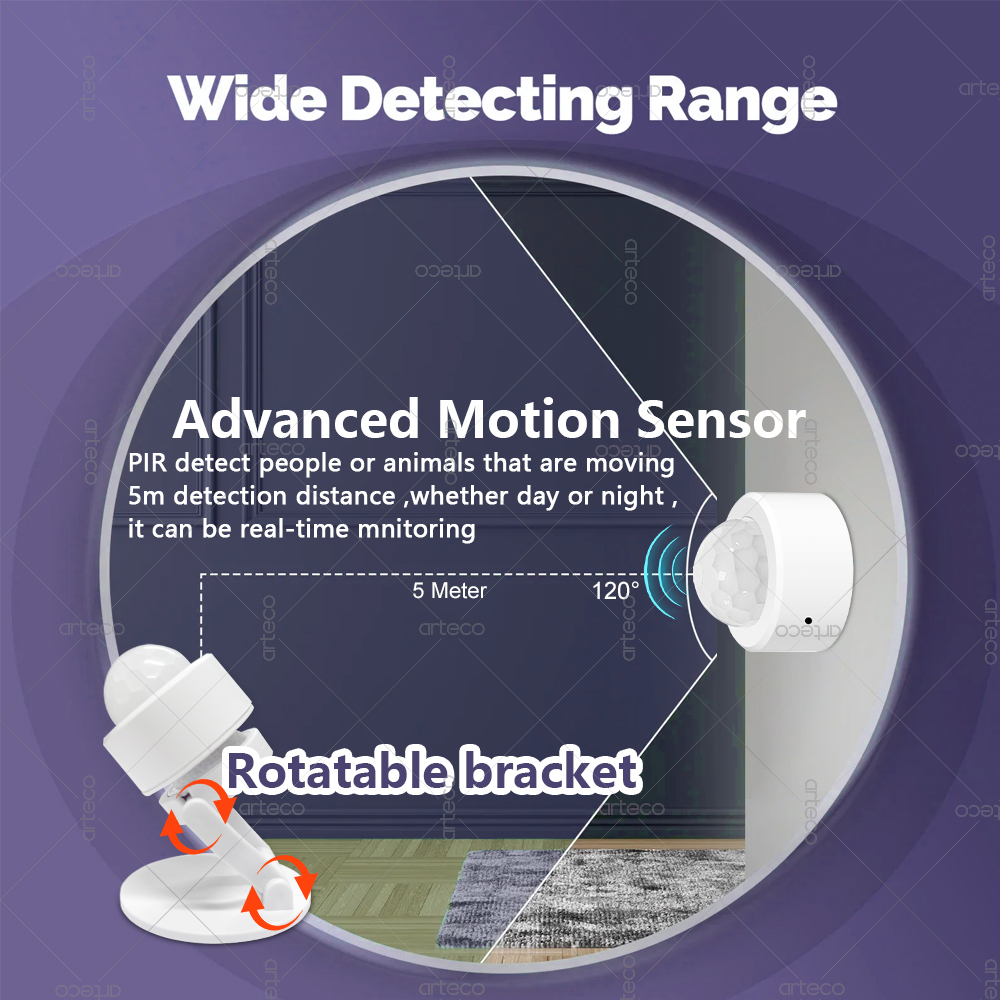 Czujnik ruchu PIR Zigbee 3.0 M – Home Security With Alarm recenzja i cena