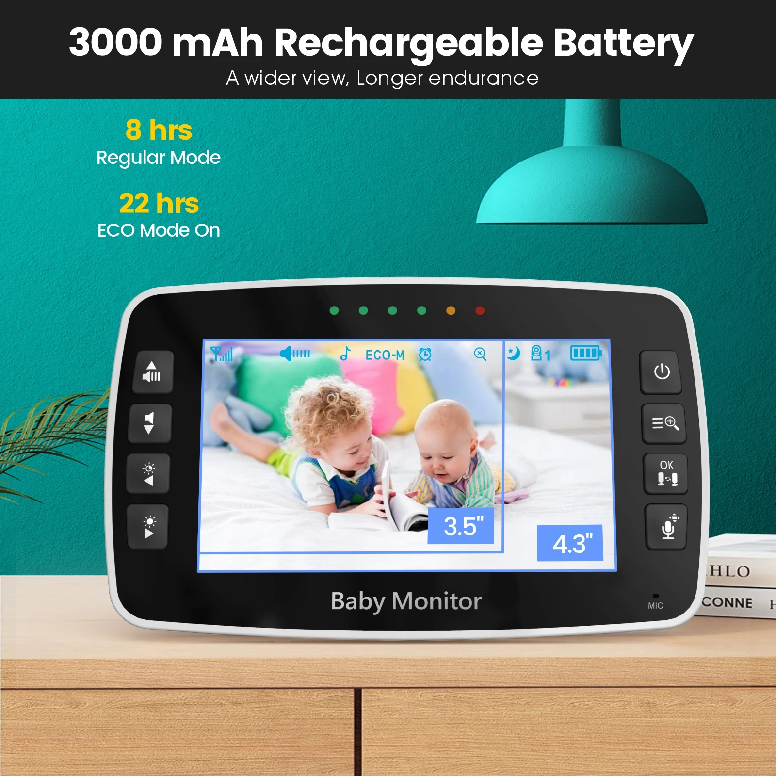SM43A niania elektroniczna bab – Home Security Uk recenzja i cena