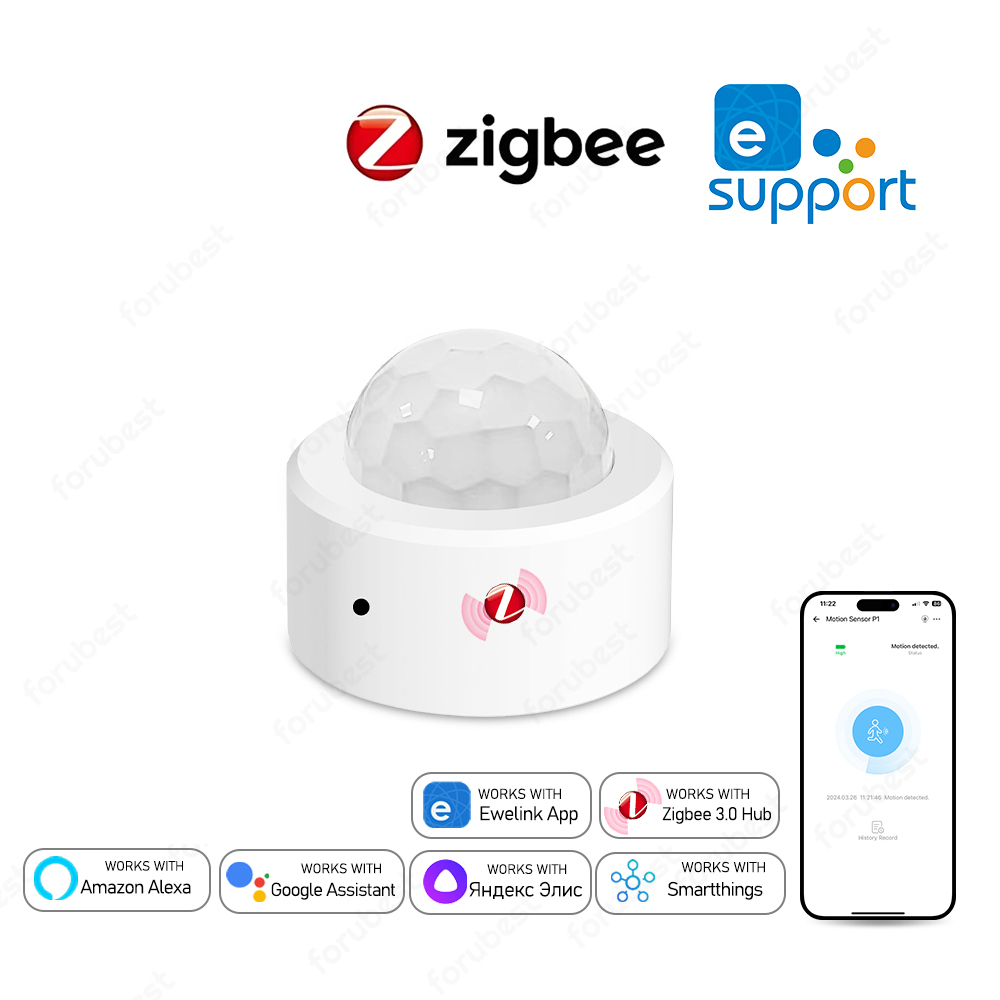 Zigbee 3.0 Czujnik ruchu człow – Home Security With Alarm recenzja i cena
