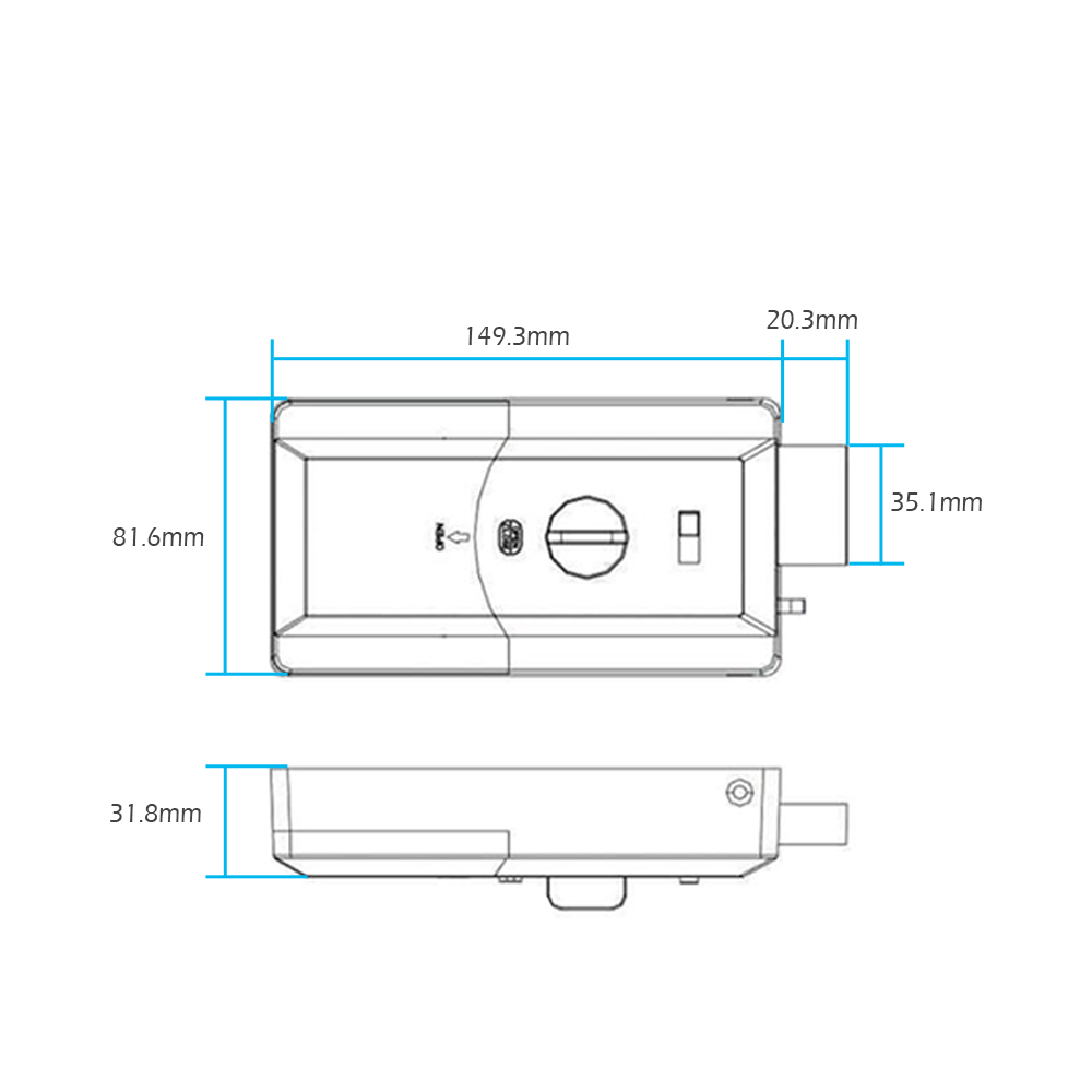 Wodoodporne inteligentne zamki – Home Security Door Lock recenzja i cena