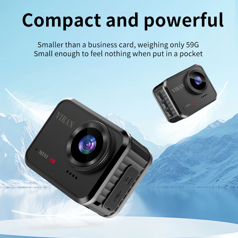 Miniaturowa kamera sportowa 10 – Ip Camera Outdoor 4K recenzja i cena