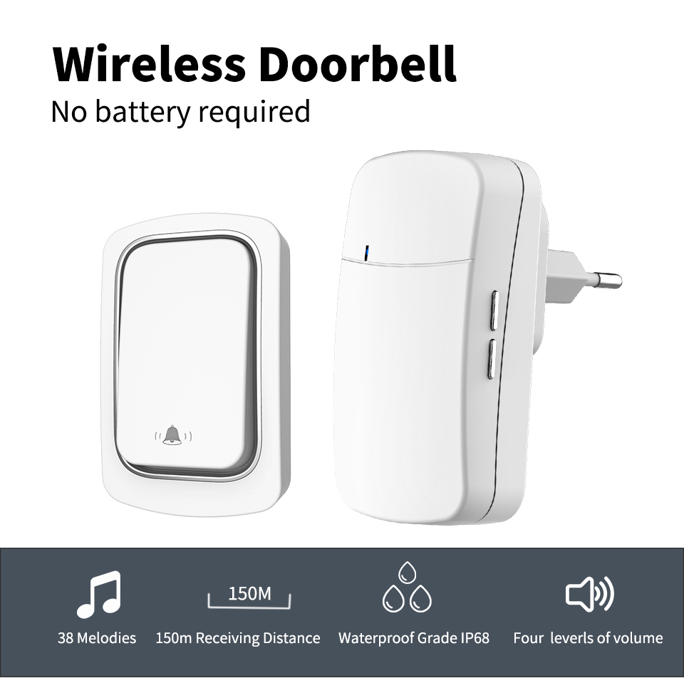 Bezprzewodowy dzwonek powitaln – Home Security Uk recenzja i cena