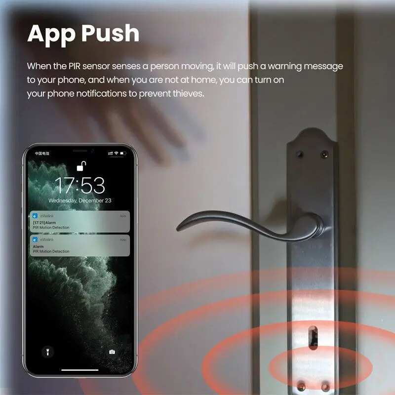 Zigbee Mini czujnik ruchu PIR  – Home Security With Alarm recenzja i cena